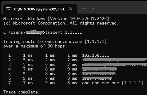 how to run a traceroute