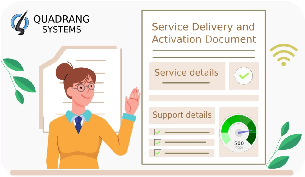 Service Activation Document